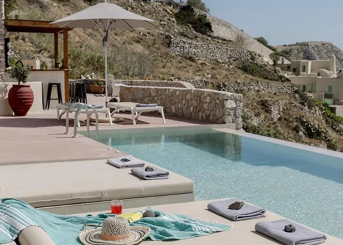 Villa Zatrikion Santorini Villas Pýrgos